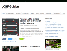 Tablet Screenshot of lchfguiden.com